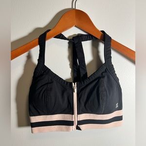 Sweaty Betty Zipper Bra with removable pads
